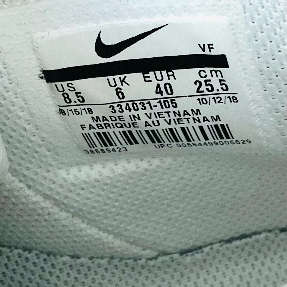 Nike Air Force 1 High White Womens 8.5 Clean Classic Sneakers